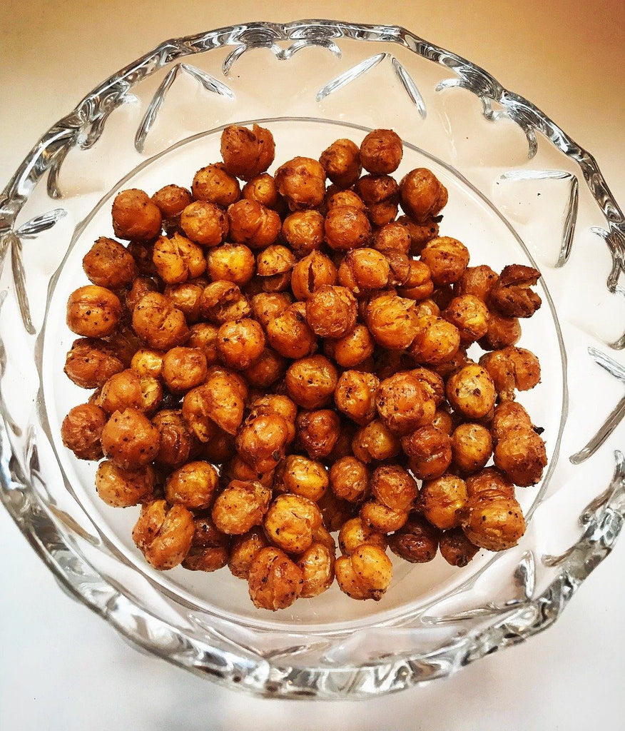 Best snack - Roasted Chickpeas with Curry.