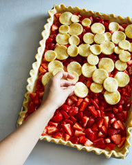 Cardamom Strawberry Pie