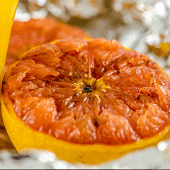 Cardamom Sugar Broiled Grapefruit