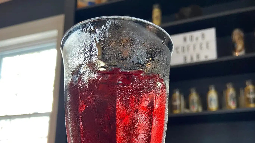 Cold Brewed Hibiscus Tea