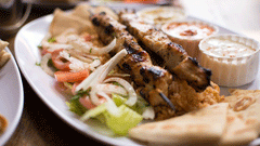 Greektown Marinated Chicken Skewers