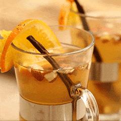 Mulled White Wine with Chai Masala