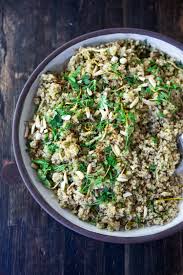 Quinoa & Herb Salad with Spicy Dressing