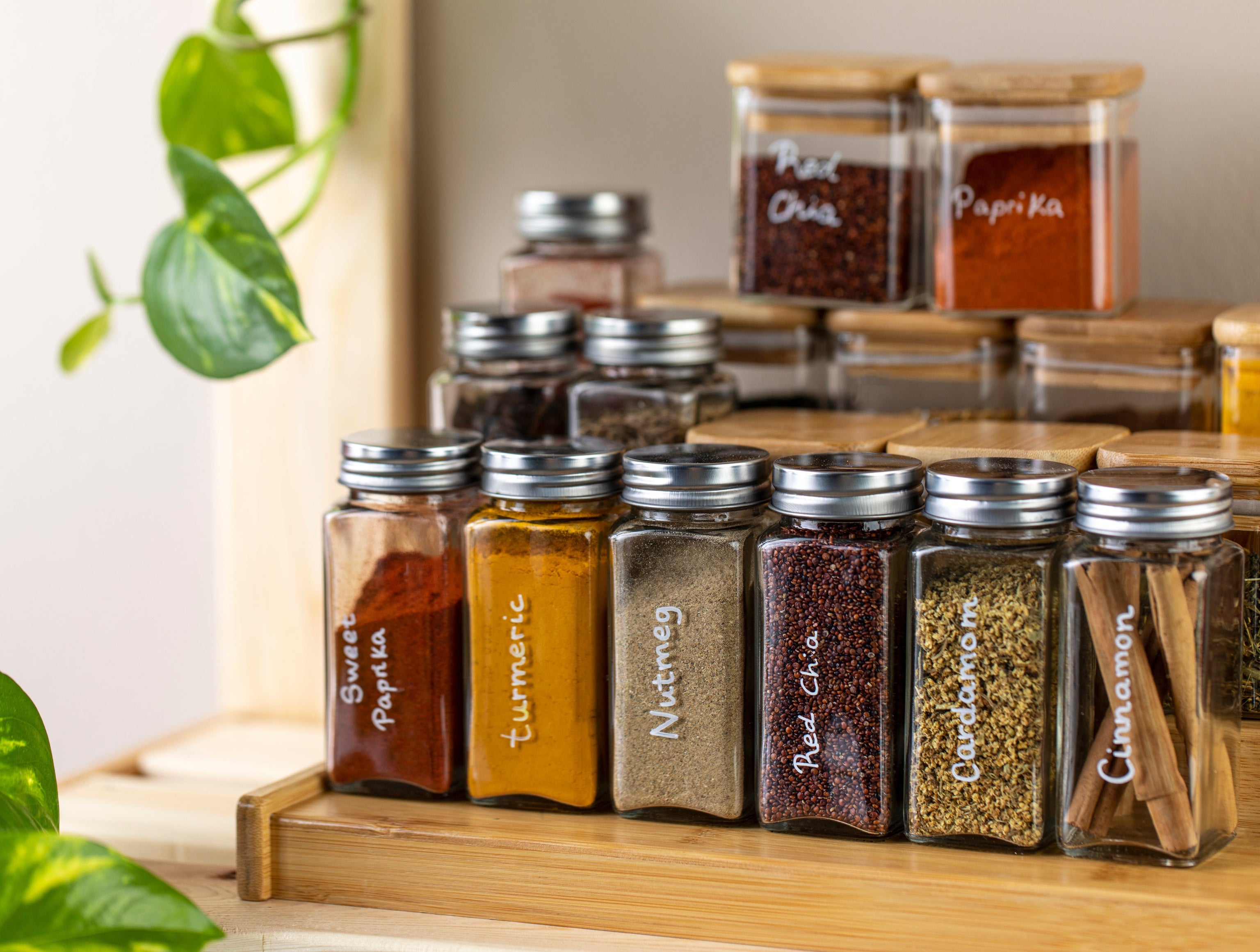 Glass Vs Plastic Containers - Which Should You Use To Store Spices– THE ...