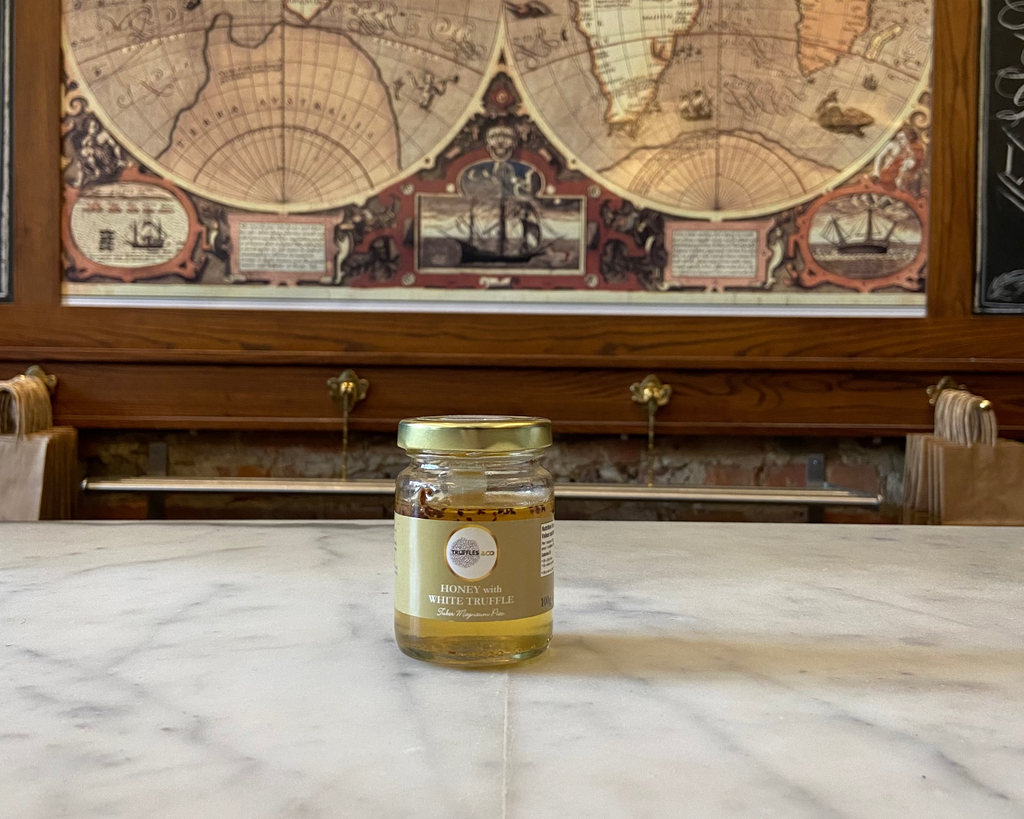 TRUFFle honey in a jar