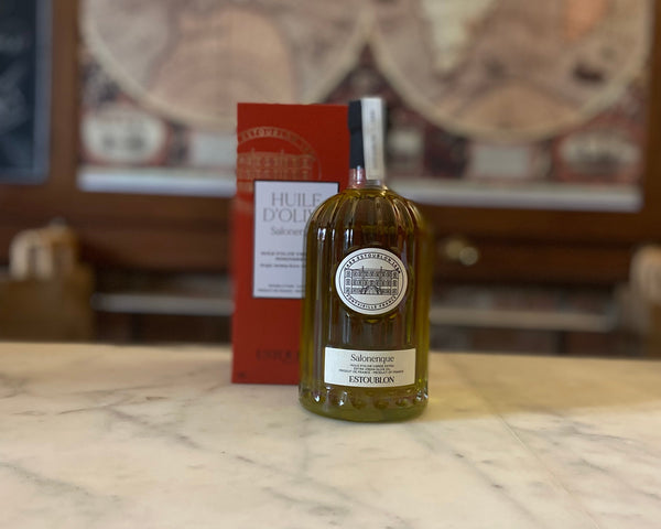 bottle of olive oil