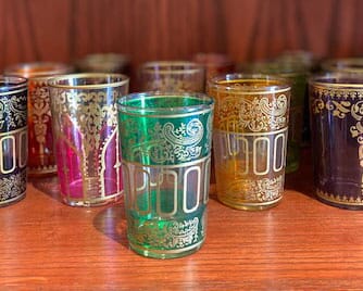 Moroccan Tea Glasses ACCESSORIES THE OLIVE PIT 