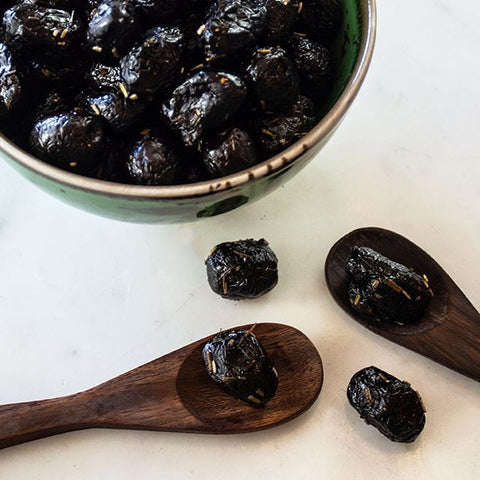 OLIVES with HERBES DE PROVENCE OLIVES THE OLIVE PIT 