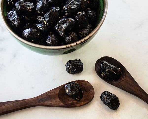 OLIVES with HERBES DE PROVENCE OLIVES THE OLIVE PIT 