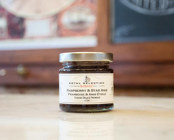 Raspberry & Star Anise Jam THE SPICE TRADER 