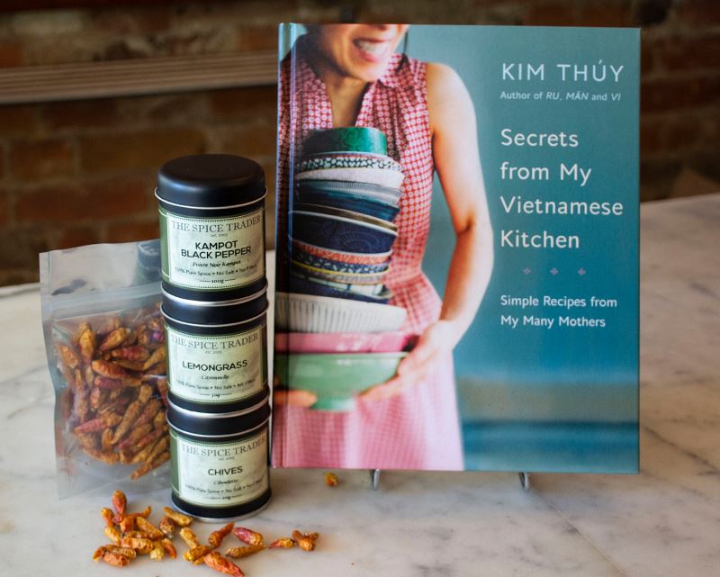 Secrets from My Vietnamese KItchen Book &amp; Spice Set THE SPICE TRADER 